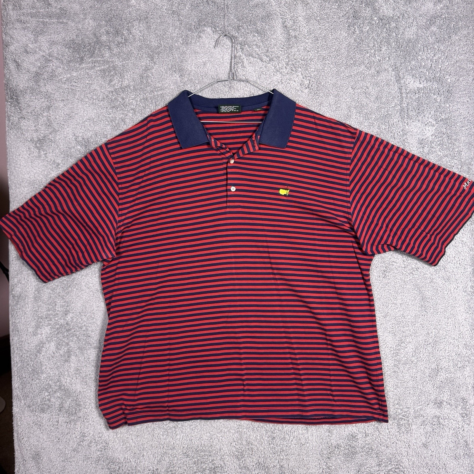 Masters Polo Shirt Mens Xxl Masters Collection Augusta National Golf Mercerized